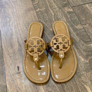 Tory Burch Miller Sandals. Size 7. Lightly used and in good condition.